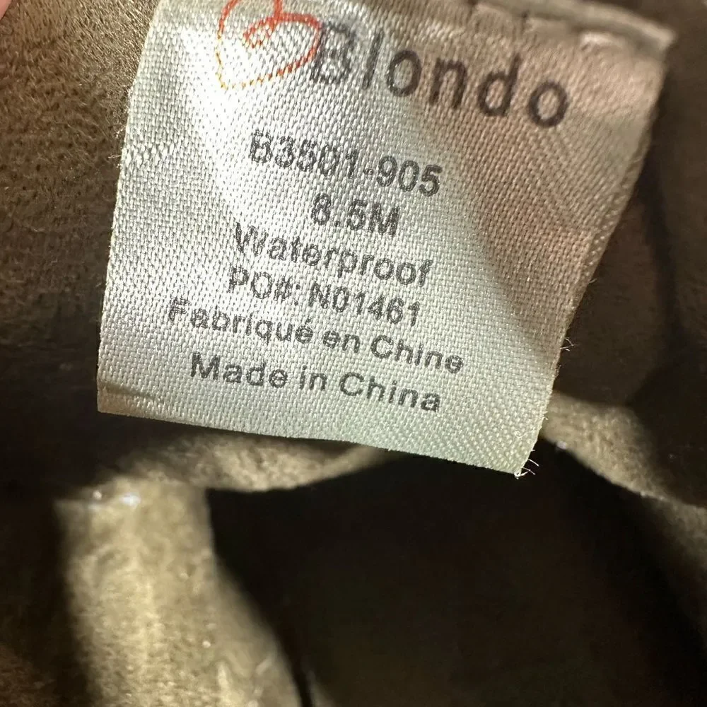 Blondo Waterproof Camo Sneakers Women’s Size 8.5